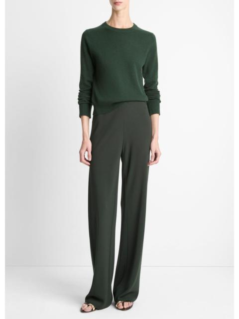 Vince Colette High-Rise Crepe Bias Pant