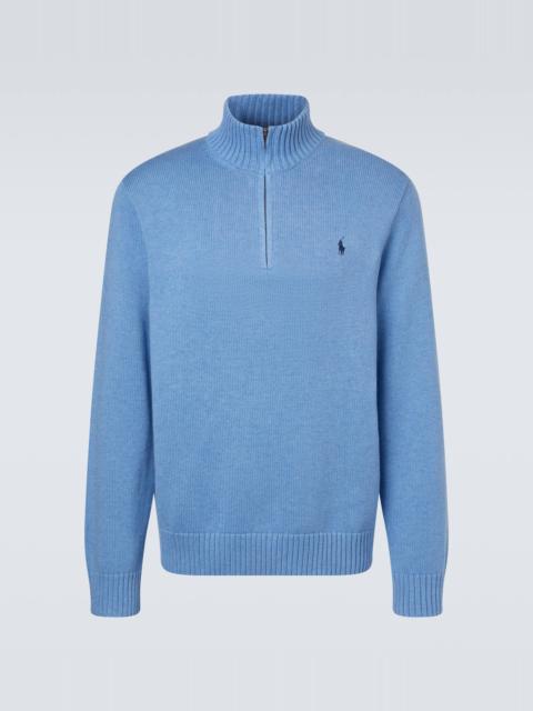 Polo Ralph Lauren Cotton half-zip sweater