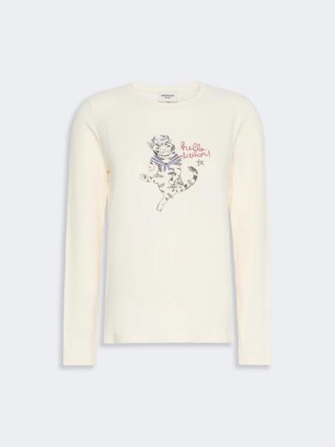 WEEKEND Max Mara VICINO Regular fit stretch jersey T-shirt - IVORY