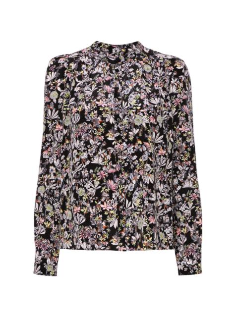 Zadig & Voltaire Tchin Kaya floral-print blouse