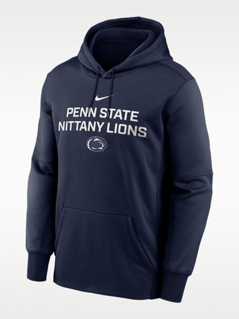 Nike Penn State Team Stacked Men’s Nike Therma College Pullover Hoodie