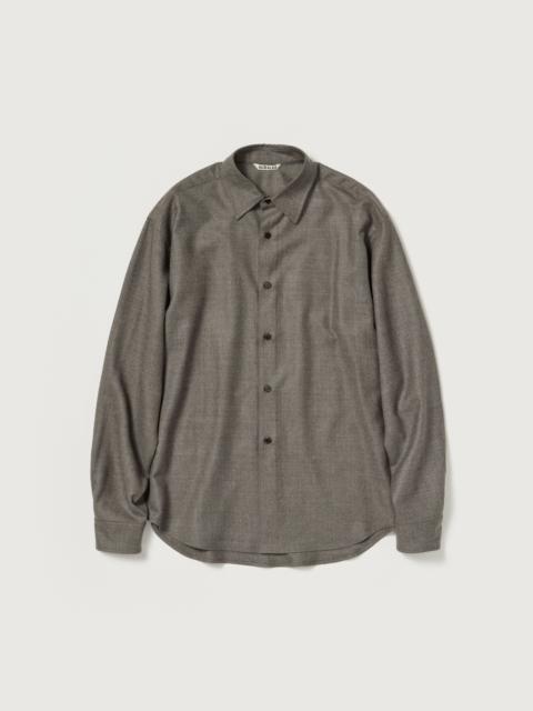 AURALEE SUPER LIGHT WOOL SHIRT