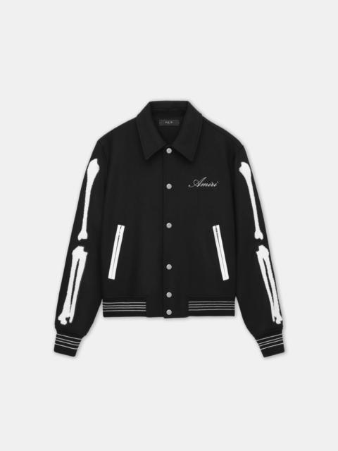 AMIRI BONES VARSITY JACKET