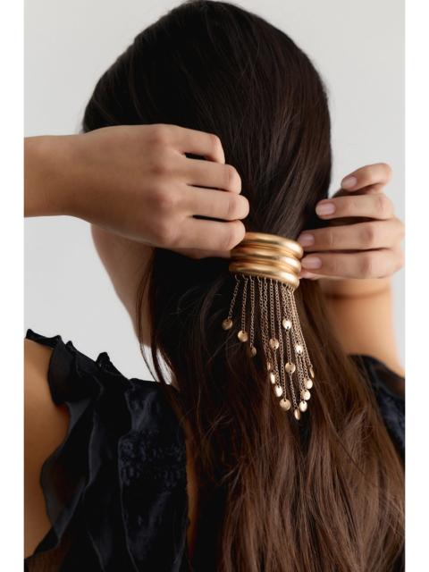 FREE PEOPLE Yellowstone Pony Fringe Cuff