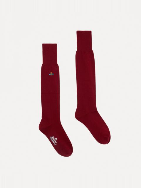 Vivienne Westwood UNI COLOUR HIGH SOCK