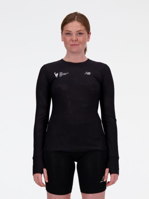 New Balance NYC Marathon Q Speed Jacquard Long Sleeve