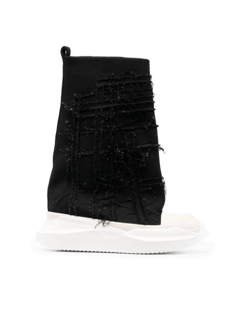 Rick Owens DRKSHDW Slashed Fogachine high-top sneakers
