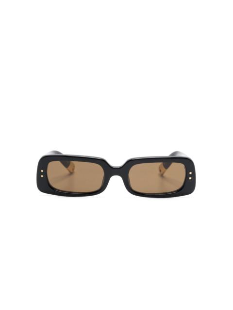 Azzuro rectangle-frame sunglasses