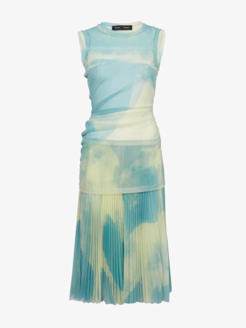 Zoe Dress in Printed Nylon Jersey