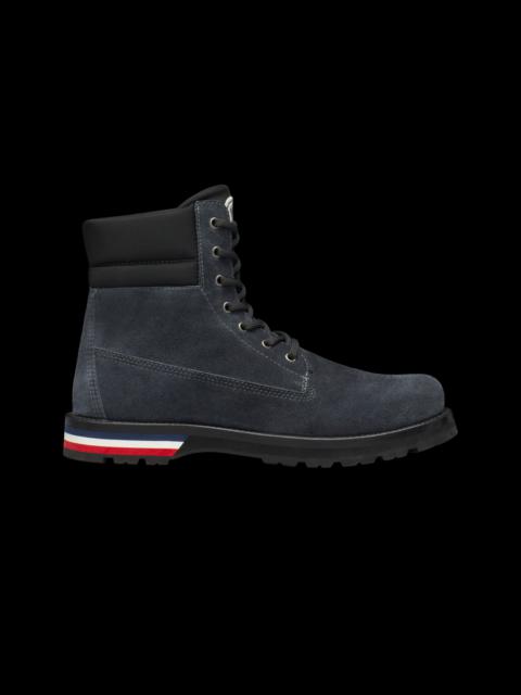 Moncler Vancouver Lace-Up Boots