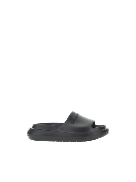 EMPORIO ARMANI logo-detail flat sandals