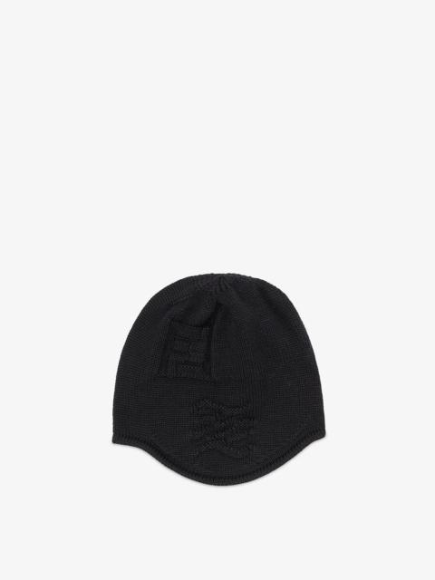 FENDI Black wool hat