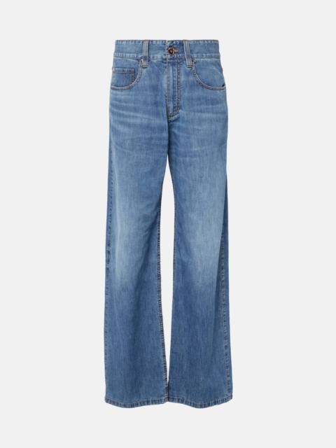 Brunello Cucinelli Mid-rise straight jeans