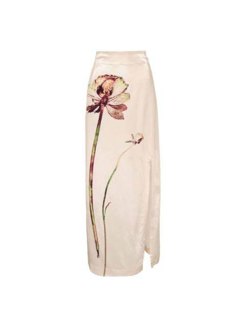 ISSEY MIYAKE Pressed Flora Skirt