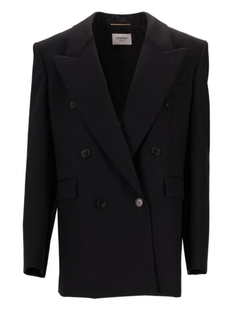 SAINT LAURENT double-breasted blazer