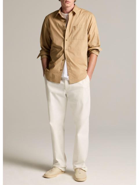 Vince Louie Relaxed Cotton-Linen Chino Pant