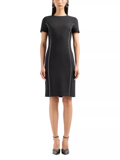 Cady Tech Fabric Dress