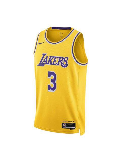Nike Nike Dri-FIT NBA Los Angeles Lakers Anthony Davis Icon Edition 2022/23 Swingman Jersey DN2009-729