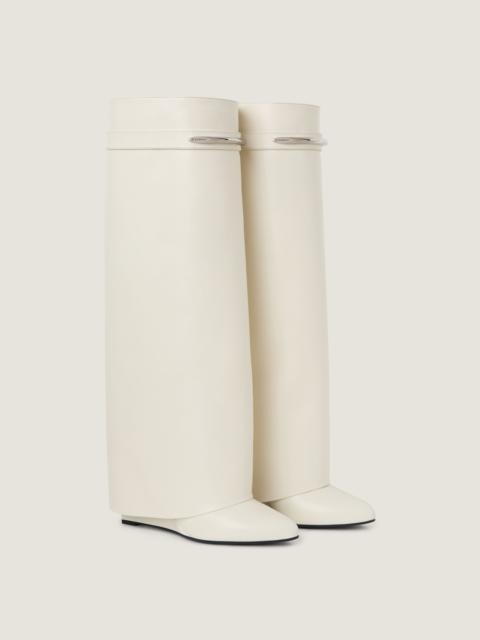 Givenchy SHARK PINCH BOOTS IN LEATHER
