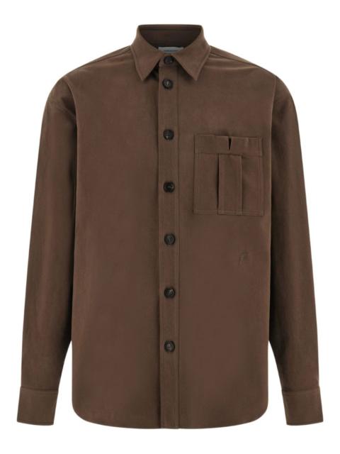 FERRAGAMO cotton shirt jacket