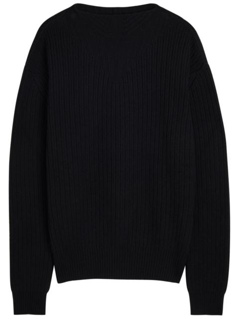 Rick Owens Rick Owens Fisherman Ribbed Wool Jumper