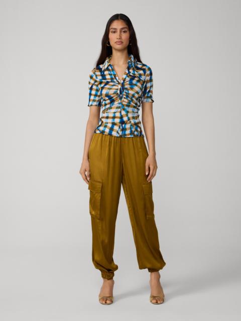 DIANE VON FURSTENBERG Zoey Reversible Top