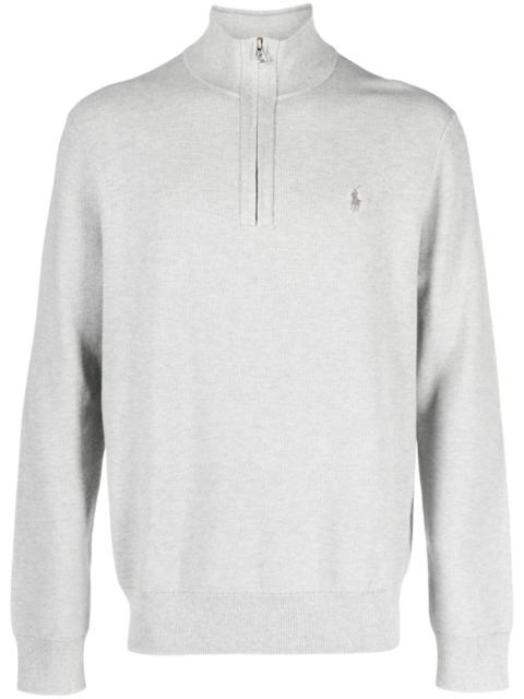 Polo Ralph Lauren half-zip piqué jumper