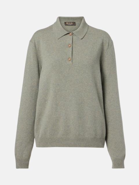 Loro Piana Classic cashmere polo sweater