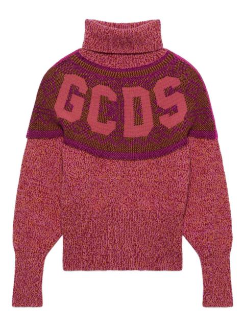 GCDS turtleneck knit jumpers