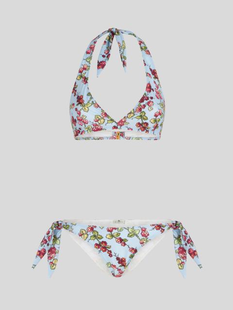 Etro BIKINI WITH BERRY PRINT