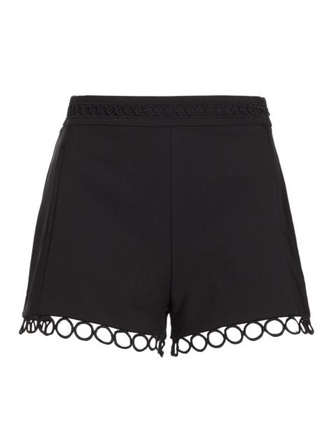 RAMY BROOK Women's Dua Circle-Hem Shorts - Black