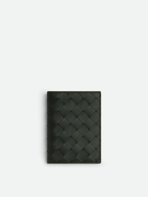 Bottega Veneta Intrecciato Flap Wallet