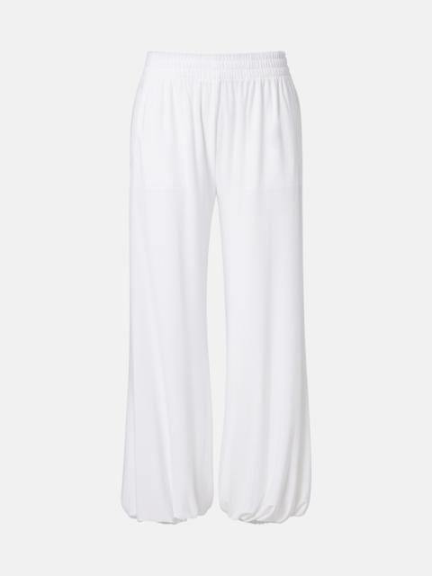 NORMA KAMALI Puff jersey sweatpants