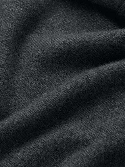 Derek Rose Men's Pullover Hoodie Dominic Cashmere Charcoal