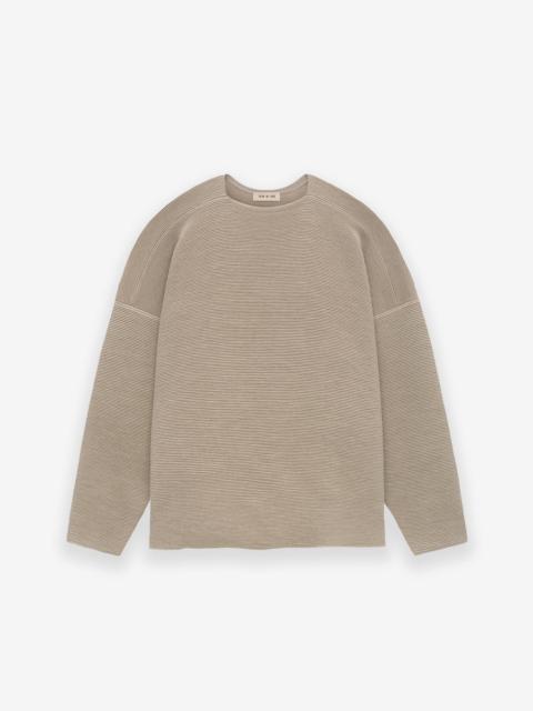 Fear of God Ottoman Wool Straight Neck Sweater