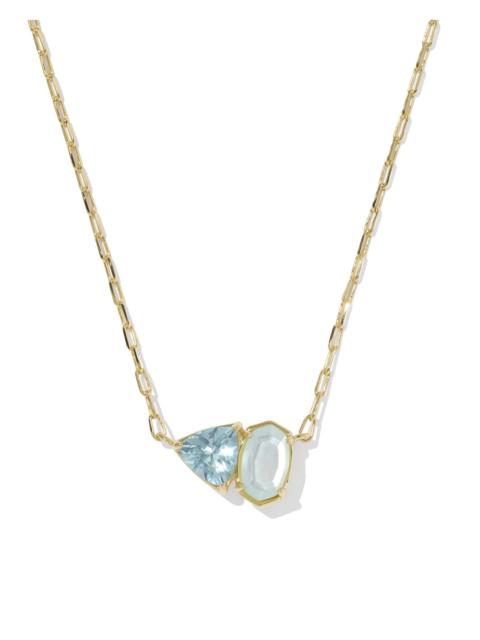 KENDRA SCOTT Tatum March Short Pendant Necklace