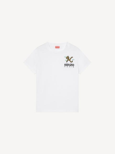 'Tiger Tail K' loose T-shirt