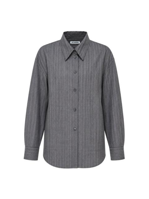 Jil Sander Shadowstripe Fluid Shirt