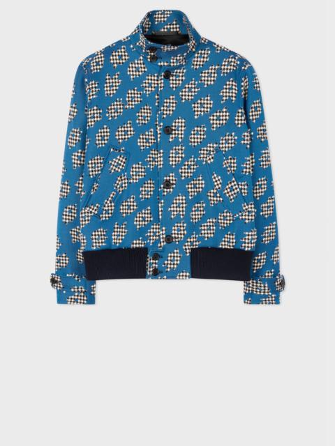 Paul Smith 'Big Flower' Jacquard Bomber Jacket