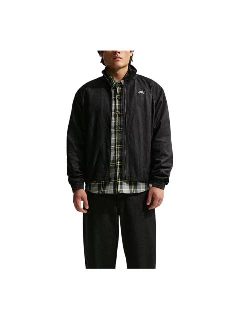 Nike Nike SB Denim Full-Zip Track Jacket 'Black' IH1989-010