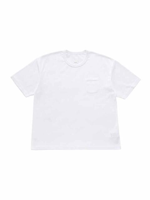 JUMBO KNIT TEE S/S (SIC) WHITE