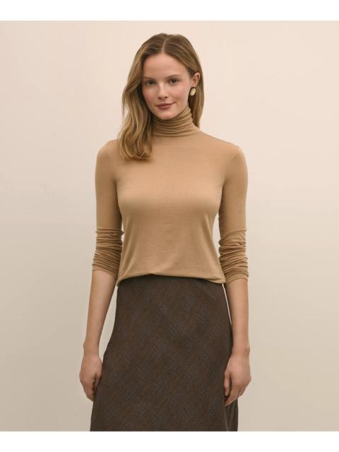 Brooks Brothers Lightweight Modal Cashmere Turtleneck