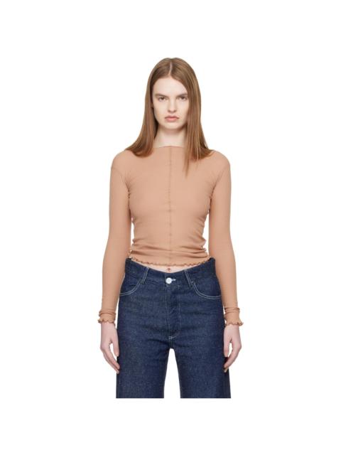 BASERANGE Tan Pama Long Sleeve T-shirt