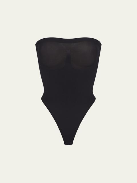 SKIMS Seamless Sculpt Strapless Thong Bodysuit