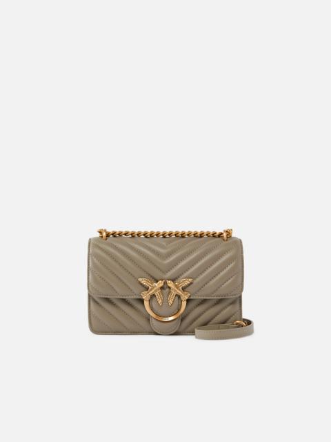 PINKO MINI LOVE BAG ONE CHEVRON