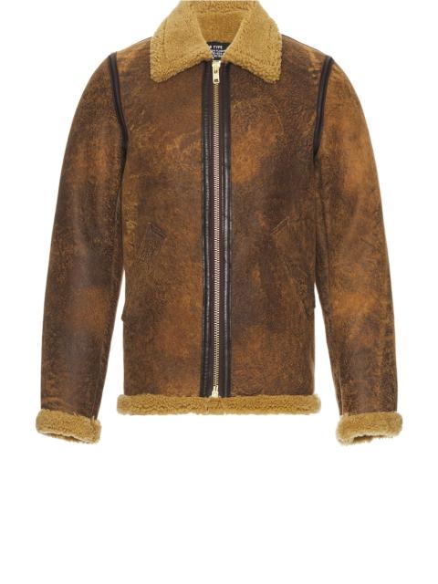 Schott Sheepskin Jacket