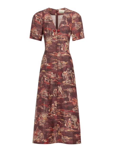 ALÉMAIS Ezra Midi Dress