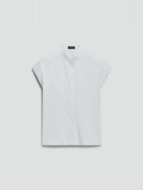 Theory Slim Shirt in Good Poplin