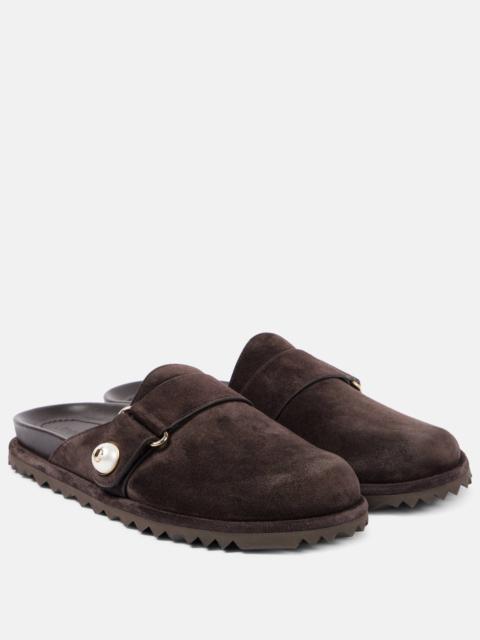 JIMMY CHOO Fayence mules