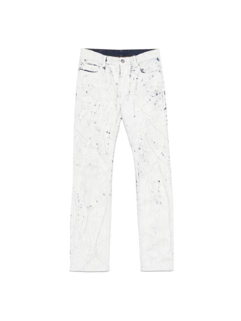 MM6 Maison Margiela cracked-effect jeans